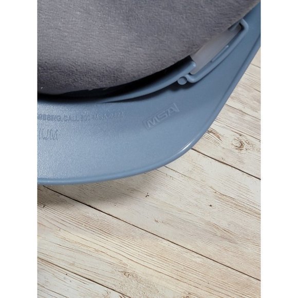 Vintage Hard Hat Hoover Dam Hard Hat Tour Size Medium V-gard Blue - Picture 9 of 16